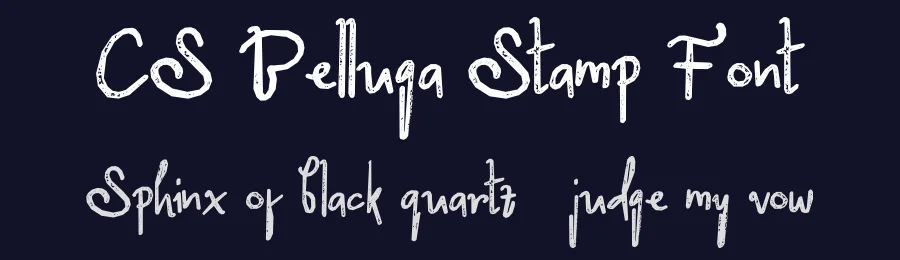 CS Belluga Stamp Font by craftsupplyco — Script Handwritten Font — thumbnail 2