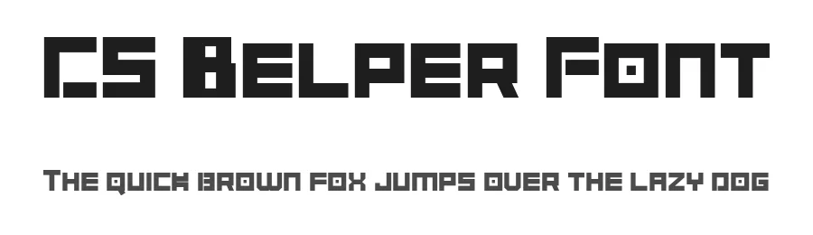 CS Belper Font by craftsupplyco — Display Font