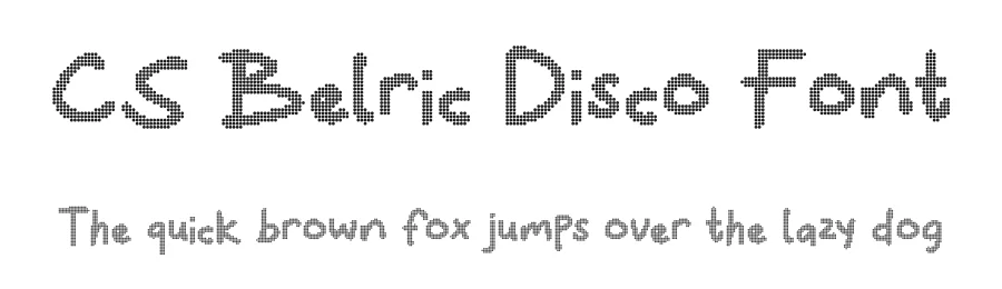 CS Belric Disco Font by craftsupplyco — Display Font