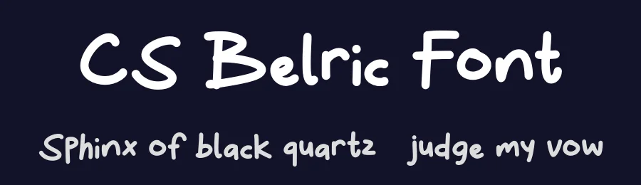 CS Belric Font by craftsupplyco — Script Handwritten Font — thumbnail 2