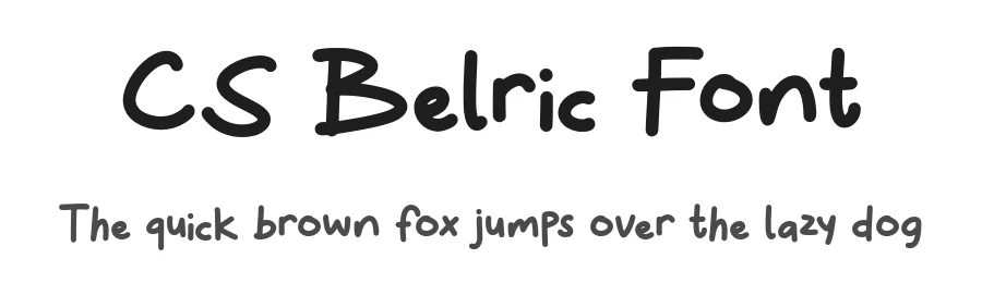 CS Belric Font by craftsupplyco — Script Handwritten Font