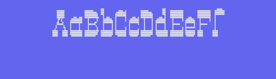 CS Belting Knitted Font by craftsupplyco — Display Font — thumbnail 3