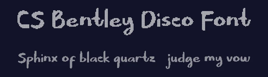 CS Bentley Disco Font by craftsupplyco — Script Handwritten Font — thumbnail 2