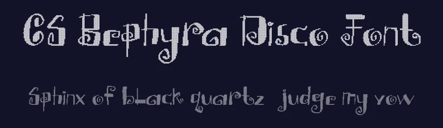 CS Bephyra Disco Font by craftsupplyco — Display Font — thumbnail 2