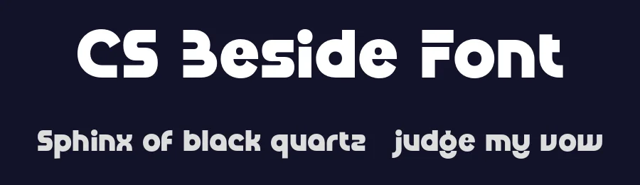 CS Beside Font by craftsupplyco — Display Font — thumbnail 2