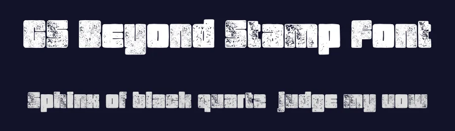 CS Beyond Stamp Font by craftsupplyco — Display Font — thumbnail 2