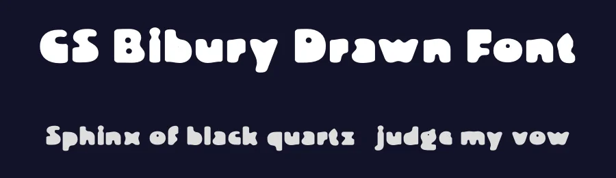 CS Bibury Drawn Font by craftsupplyco — Display Font — thumbnail 2