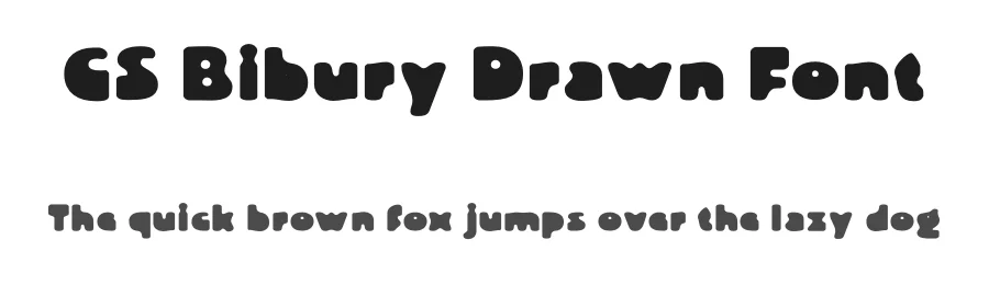 CS Bibury Drawn Font by craftsupplyco — Display Font