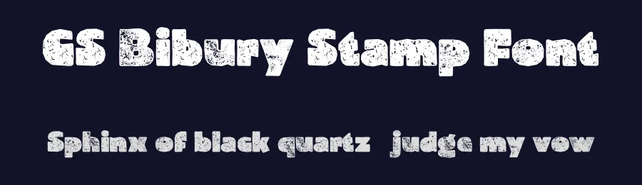CS Bibury Stamp Font by craftsupplyco — Display Font — thumbnail 2