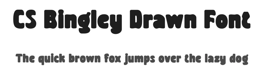 CS Bingley Drawn Font by craftsupplyco — Display Font