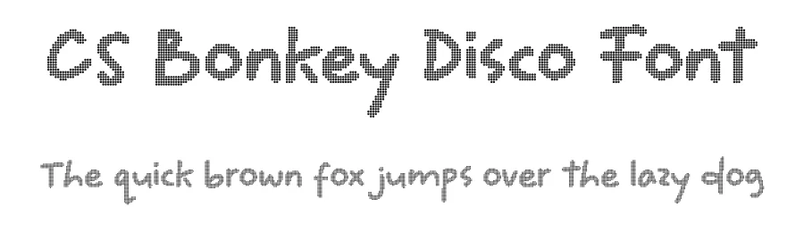 CS Bonkey Disco Font by craftsupplyco — Display Font