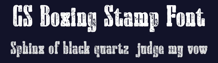 CS Boxing Stamp Font by craftsupplyco — Slab Serif Font — thumbnail 2