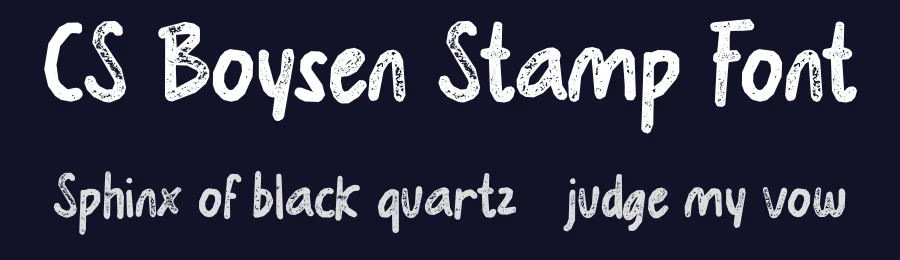 CS Boysen Stamp Font by craftsupplyco — Script Handwritten Font — thumbnail 2