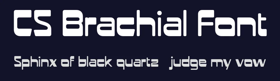 CS Brachial Font by craftsupplyco — Display Font — thumbnail 2