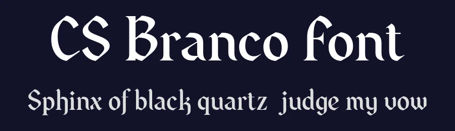 CS Branco Font by craftsupplyco — Display Font — thumbnail 2