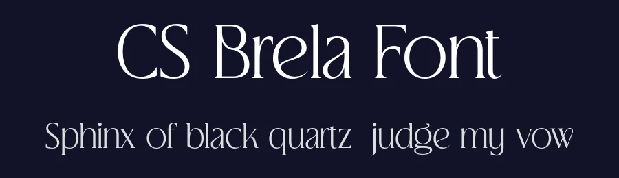 CS Brela Font by Craft Supply Co. — Display Font — thumbnail 2