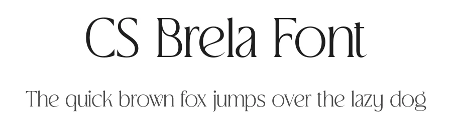 CS Brela Font by Craft Supply Co. — Display Font