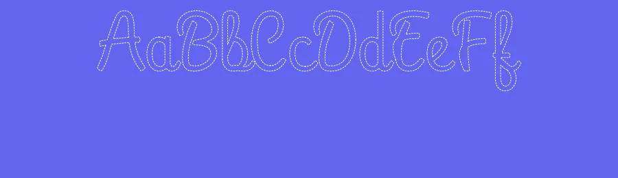 CS Brenda Dashed Font by craftsupplyco — Script Handwritten Font — thumbnail 3