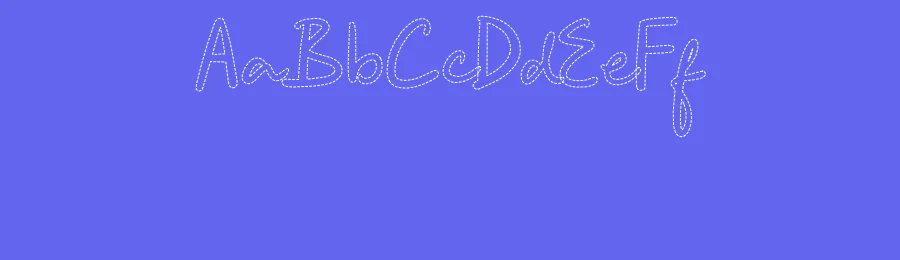CS Brilliant Dashed Font by craftsupplyco — Script Handwritten Font — thumbnail 3