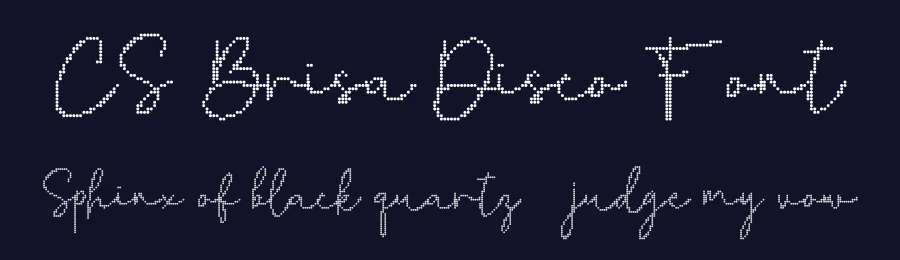 CS Brisa Disco Font by craftsupplyco — Script Handwritten Font — thumbnail 2