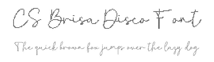CS Brisa Disco Font by craftsupplyco — Script Handwritten Font