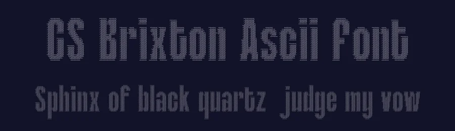 CS Brixton Ascii Font by craftsupplyco — Sans Serif Font — thumbnail 2