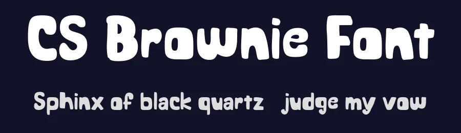 CS Brownie Font by craftsupplyco — Display Font — thumbnail 2