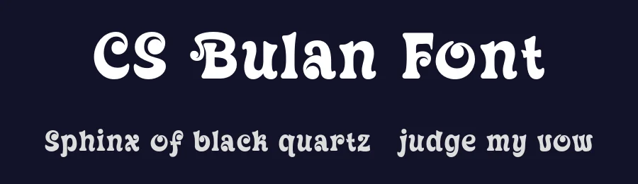 CS Bulan Font by craftsupplyco — Display Font — thumbnail 2