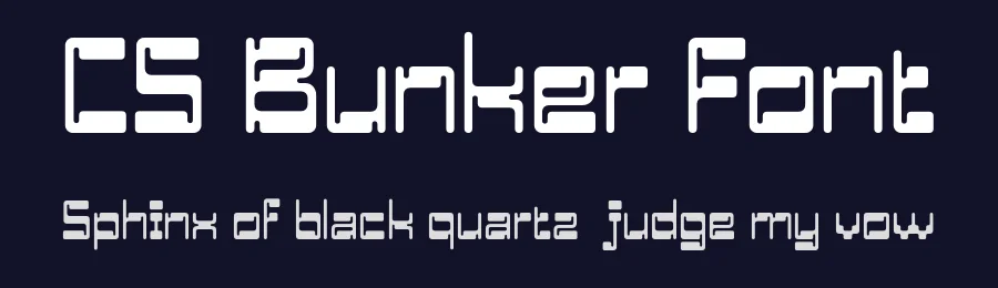 CS Bunker Font by craftsupplyco — Display Font — thumbnail 2
