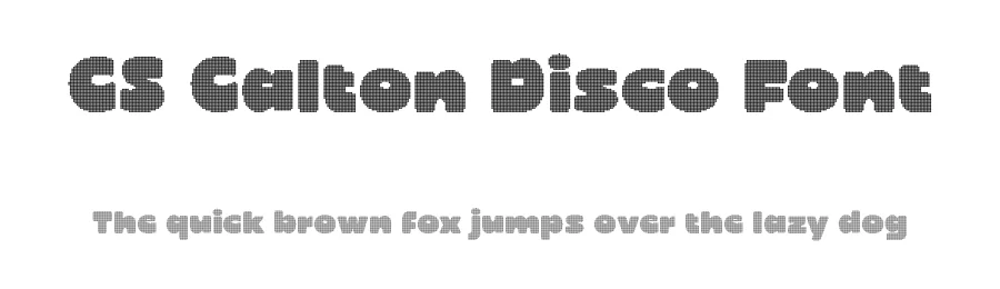 CS Calton Disco Font by craftsupplyco — Display Font