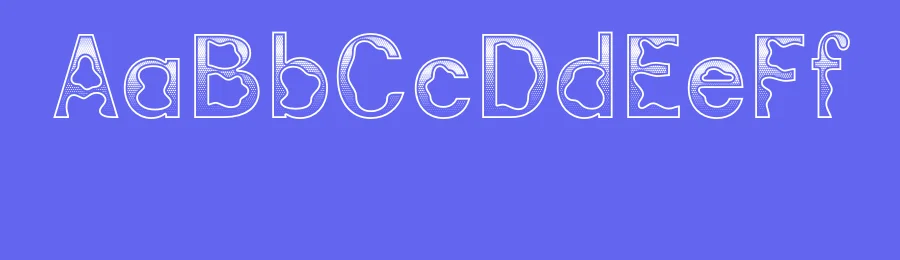 CS Casper Stippled Font by craftsupplyco — Display Font — thumbnail 3