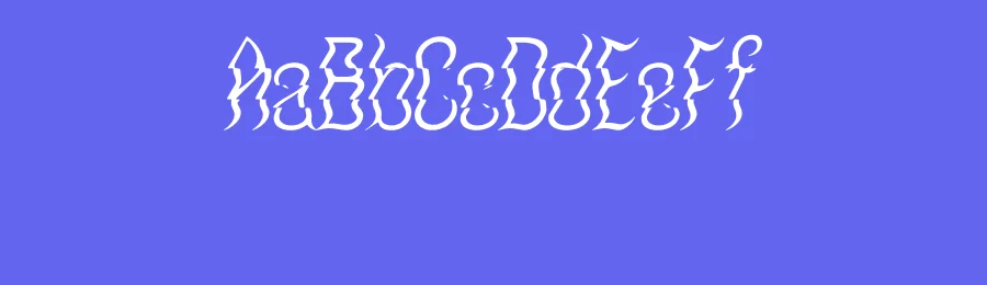 CS Caustic Rippled Font by craftsupplyco — Display Font — thumbnail 3