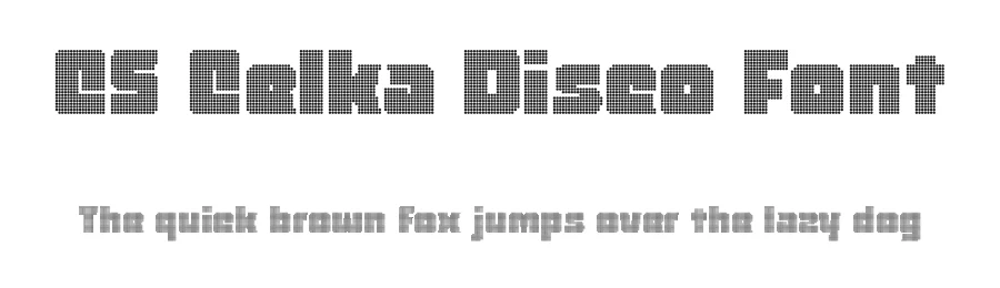 CS Celka Disco Font by craftsupplyco — Display Font
