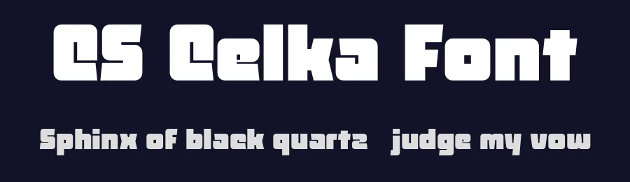 CS Celka Font by craftsupplyco — Display Font — thumbnail 2