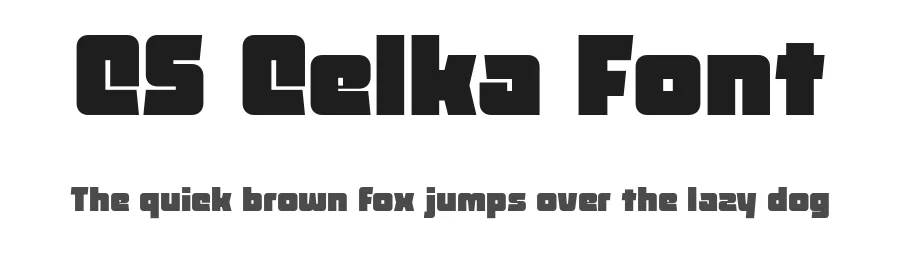 CS Celka Font by craftsupplyco — Display Font