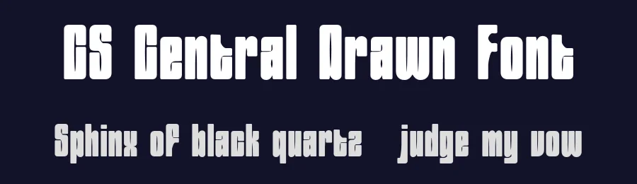 CS Central Drawn Font by craftsupplyco — Sans Serif Font — thumbnail 2