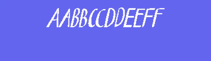 CS Cormac Pixel Font by craftsupplyco — Script Handwritten Font — thumbnail 3