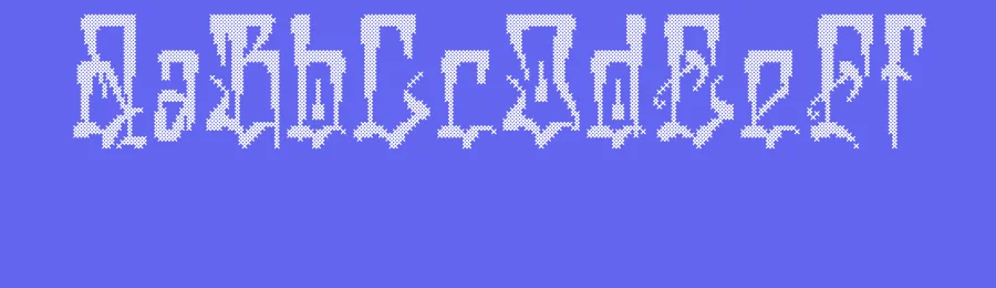 CS Corpse Stitched Font by craftsupplyco — Display Font — thumbnail 3