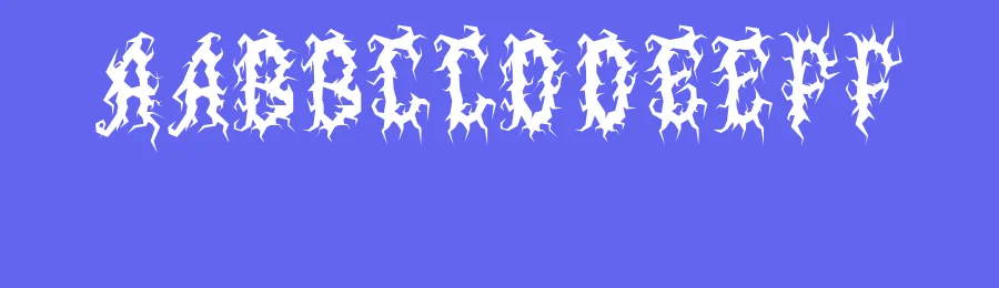 CS Cursed Font by craftsupplyco — Display Font — thumbnail 3