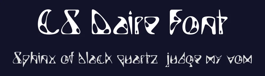 CS Daire Font by craftsupplyco — Display Font — thumbnail 2