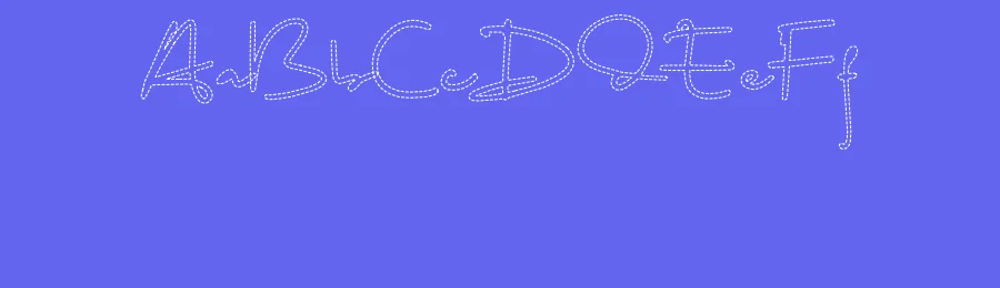 CS Daisha Dashed Font by craftsupplyco — Script Handwritten Font — thumbnail 3