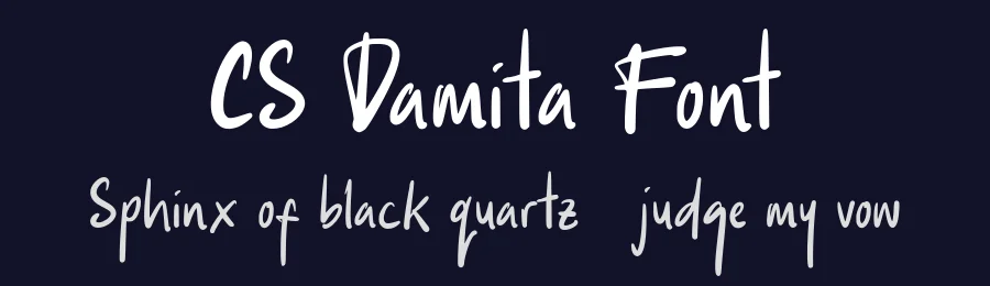 CS Damita Font by craftsupplyco — Script Handwritten Font — thumbnail 2