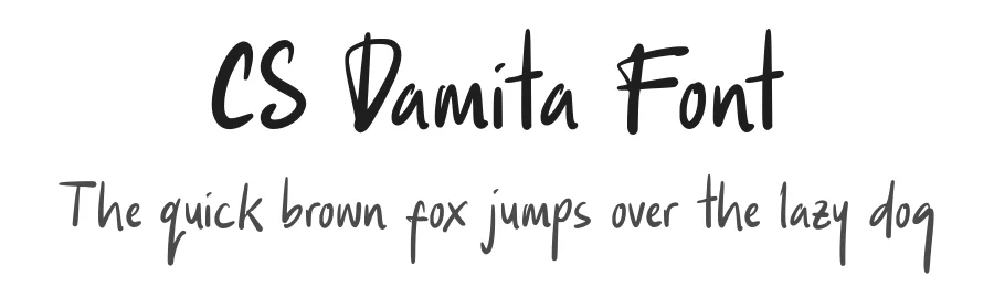 CS Damita Font by craftsupplyco — Script Handwritten Font