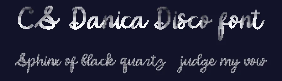 CS Danica Disco font by craftsupplyco — Script Handwritten Font — thumbnail 2