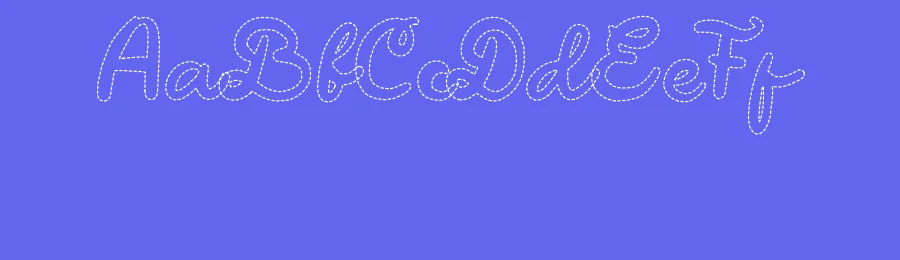 CS Darla Dashed Font by craftsupplyco — Script Handwritten Font — thumbnail 3