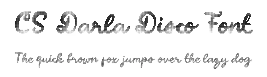 CS Darla Disco Font by craftsupplyco — Script Handwritten Font