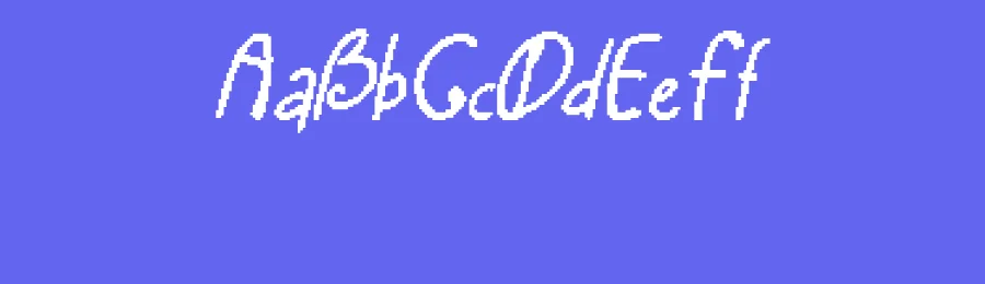 CS Darlene Pixel Font by craftsupplyco — Script Handwritten Font — thumbnail 3
