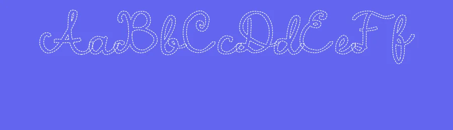CS Debora Dashed Font by craftsupplyco — Script Handwritten Font — thumbnail 3