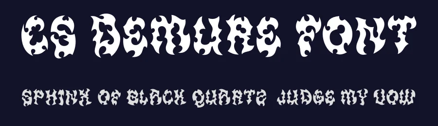 CS Demure Font by craftsupplyco — Display Font — thumbnail 2