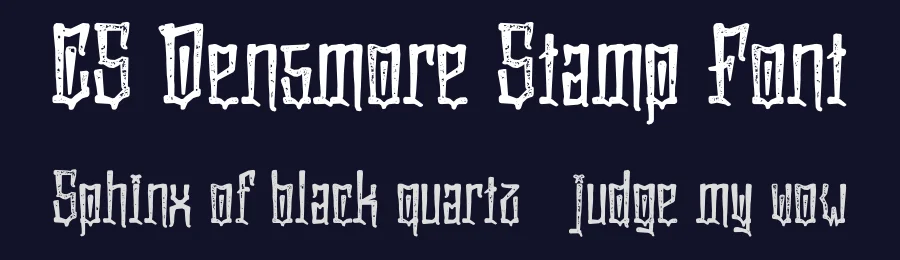CS Densmore Stamp Font by craftsupplyco — Display Font — thumbnail 2